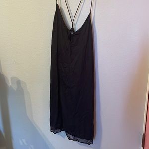 Medium black spaghetti strap dress